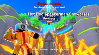 Hot Dog Speakerman Showcases in Toilet Tower Defense [upl. by Derian]