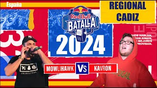 RB LA MEJOR BATALLA DEL DIA  MOWLIHAWK vs KAVRON  8vos de RedBull Regional Cadiz [upl. by Wilmette]