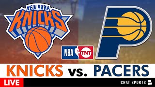 Knicks vs Pacers Live Streaming Scoreboard PlayByPlay Highlights amp Stats  NBA Playoffs Game 1 [upl. by Giarla]