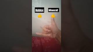 Blke or call Minecraft vs Roblox [upl. by Reese989]