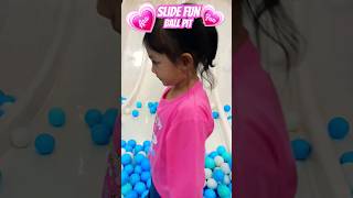 Ball Pit Fun  Fun Slide  Indoor Playground Family Fun  shorts viral fun foryou [upl. by Lyon982]