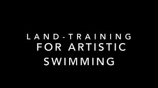 LandTraining for Artistic swimming [upl. by Belier]