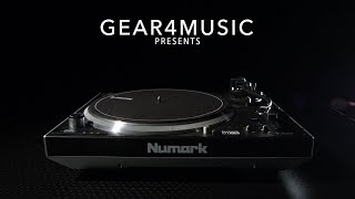 Numark NTX1000 Direct Drive Turntable  Gear4music [upl. by Phillip]