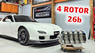 Its Finally Happening 4 Rotor Swap STREET FD RX7 [upl. by Ikoek]