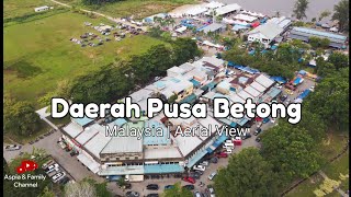 Malaysia Aerial View  Daerah Pusa Betong  Drone [upl. by Buehrer587]