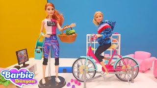 Komik Barbie oyunları Barbie kilo vermek istiyor Kız videoları [upl. by Otsugua]