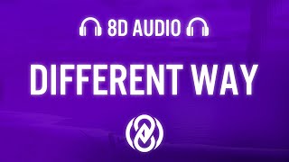 BLONDISH amp Zeeba  Different Way Lyrics  8D Audio 🎧 [upl. by Adiam]