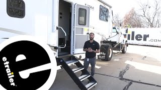 2022 Jayco Eagle HT Fifth Wheel MORryde StepAbove RV Steps with Strut Assist Complete Installation [upl. by Yelra]