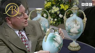 Unusual Pair Of 125YearOld Vases Worth Five Figures  Antiques Roadshow [upl. by Randall373]