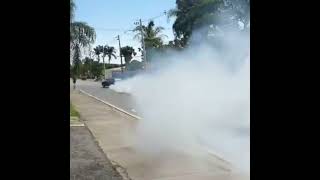 Opala turbo Burnout 🏁 turboeaspirado turbobrasil [upl. by Ttebroc10]