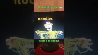 Oodles of noodles 🍜 whoop de doodle arty smartypants [upl. by Noiwtna]