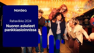 Rahaviikko 2024 Nuoren askeleet pankkiasioinnissa  Nordea [upl. by Winnie550]