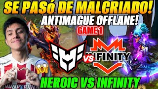 😲Heroic vs Infinity Game 1 Bo3😲Parker  Antimague OFF  ESL One Bangkok 2024 [upl. by Cini459]