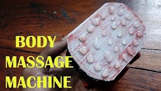 How to Make a Mini Body Massage Machine at Home DIY [upl. by Ayhtnic]