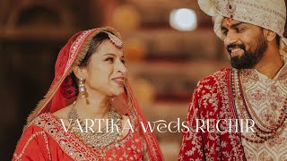 BEST ROYAL FORT WEDDING  VARTIKA WEDS RUCHIR  NEEMRANA FORT  RAJASTHAN  DESTINATION WEDDING  4K [upl. by Epul]