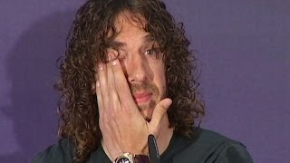 Puyol se despide del Barça [upl. by Acisey]