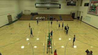 Pierre TF Riggs vs Aberdeen Central High School Girls Freshman Volleyball [upl. by Ahsienet3]