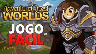 A REALIDADE DE UM INICIANTE NO AdventureQuest Worlds em 2023 O JOGO É FÁCIL [upl. by Nnaj]