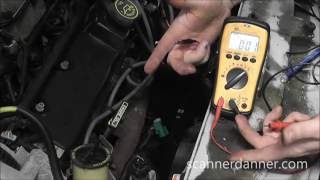 Ford O2 Sensor Testing  wiring tests no bias voltage [upl. by Wallie670]