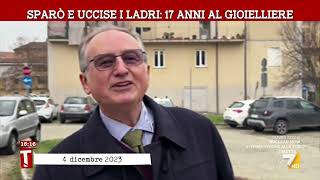 Sparò e uccise i ladri 17 anni al gioielliere [upl. by Sleinad]