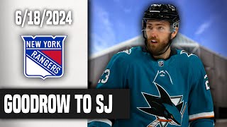 Barclay Goodrow Expected To Be CLAIMED By The San Jose Sharks My Thoughts amp Opinions [upl. by Cassey]