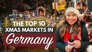 THE BEST CHRISTMAS MARKETS IN GERMANY  My Top 10 German Christmas Markets That You Must Visit [upl. by Anileve]