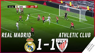 Real Madrid vs Athletic Bilbao 11 MATCH HIGHLIGHTS  Video Game Simulation amp Recreation [upl. by Penthea796]