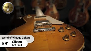 1959 Gibson Les Paul Standard  quotThe World of Vintage Guitarsquot [upl. by Navets]