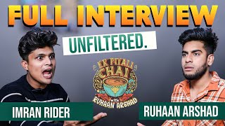 feat IMRAN RIDER  TOLLYWOOD STUNT RIDER  EK PIYALI CHAI WITH RUHAAN  EP4 PT1 [upl. by Kordula]