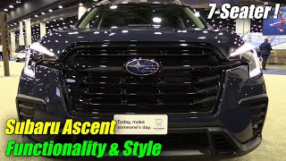 Amazing Full Size SUV  2023 Subaru Ascent Onyx Edition [upl. by Yannodrahc]