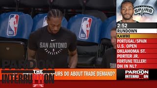 Mike Wilbon on Kawhi Leonard news What the hell are you doing  Pardon the Interruption  ESPN [upl. by Atiran]