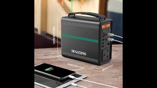 Beaudens Portable Power Generator IS IT ANY GOOD [upl. by Ikcin571]