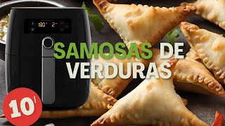 ¡Delicias de la India en tu Air Fryer Samosas de Verduras [upl. by Valdas684]