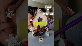 quotOrganiza tu Navidad Casita de Notas Festivas hecha a manoquot [upl. by Anjali443]