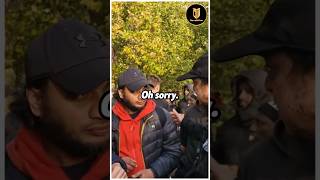 Muslim Hits Muslim And Proves Atheist Wrong  Mansur  Speakers Corner [upl. by Marcelia]