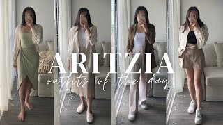 ARITZIA OUTFITS  JULY 2022 [upl. by Delmore]