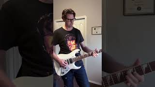 Midsummer Nights Dreamin  Travis Guitar Solo guitar guitarsolo solo ibanez guitarist cover [upl. by Mendelson]