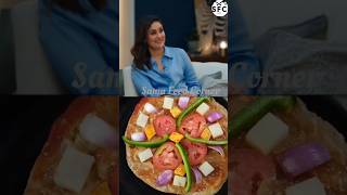 Neena Guptas Favorite Roti Pizza Recipe shorts roti pizza viral recipe [upl. by Hodgson]