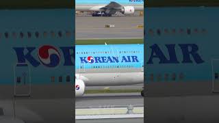 Korean Air  B7478B5  HL7642  인천공항 착륙 shorts 인천공항 planes aviation koreanair avgeek [upl. by Ames599]