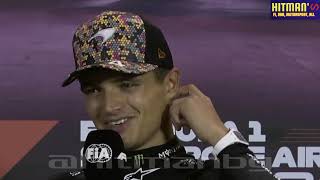 Top three drivers post RACE press conference  F1 2024 Singapore Grand Prix Marina Bay [upl. by Lauber]