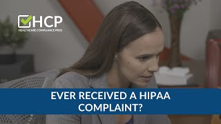 Ever received a HIPAA Complaint [upl. by Omle63]