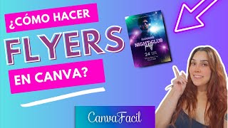 Como Hacer un Flyer en Canva  Como Crear un Folleto en Canva  TUTORIAL RÁPIDO [upl. by Cort814]