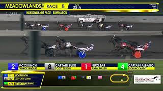 July 6 2024  Meadowlands Pace Elim 2  Race 8 [upl. by Harobed]