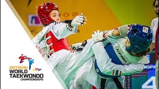 2017 World Taekwondo Championships MUJUFinal match Women 49kg [upl. by Annayram701]