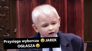 Przysięga wyborcza 😅 PiS Jarek ogłasza😅 PARODIA [upl. by Dine]