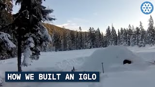 How we built an Iglo  By Daniel Tomaschek [upl. by Aivatco]