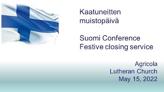 Kaatuneitten muistopäivä Kansanlaulumessu [upl. by Dahaf]