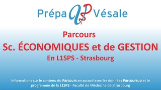 L1SPS  Parcours Sciences économiques et de gestion [upl. by Dag]