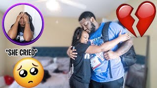 BREAK UP PRANK ON GIRLFRIEND EMOTIONAL [upl. by Barling180]