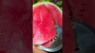 Watermelon ASMR  Relaxing Sounds of Juicy Watermelon 🍉asmr [upl. by Eerac]